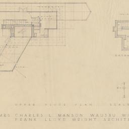 Upper floor plan