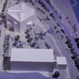 Model, aerial view.