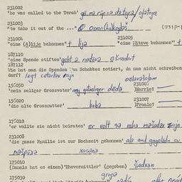 Western questionnaire, answ...