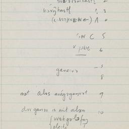 Eastern questionnaire, blue...