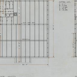 First, second floor joist p...
