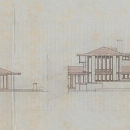 Working drawing #9: East, w...