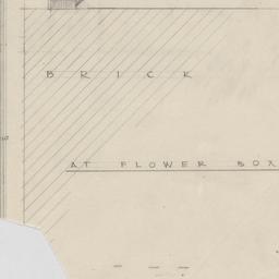 Flower box detail section