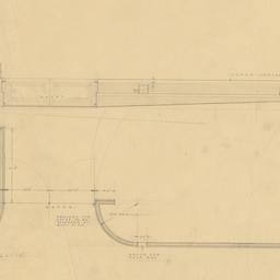 Entrance plan, elevation