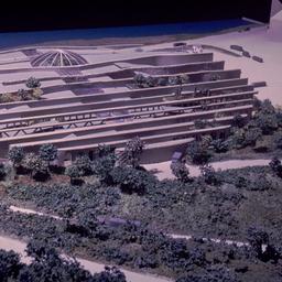 Model, aerial view.