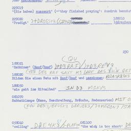 Western questionnaire, answ...