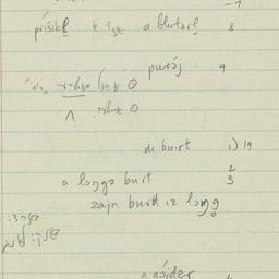 Eastern questionnaire, blue...