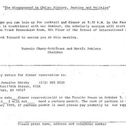 Announcements, 2000-10-05. ...