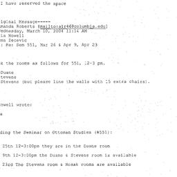 Correspondence, 2004-03-10....