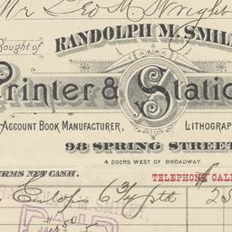 Randolph M. Smiley. Bill or...