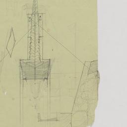 Water tower plan, elevation