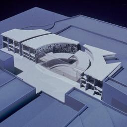 Model, aerial view.