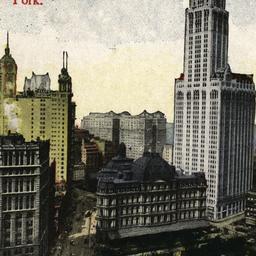 Woolworth Building and City...
