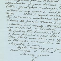 Autograph Letter, Signed to...