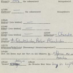 Western questionnaire, answ...
