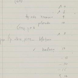 Eastern questionnaire, blue...