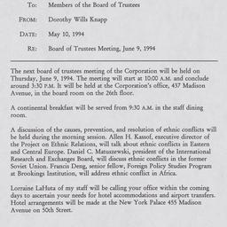Board of Trustees