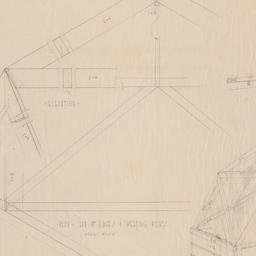 Roof framing details, view