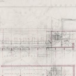 Pavilion plan, elevation