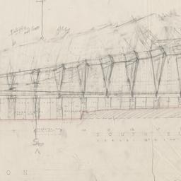 Pavilion south elevation