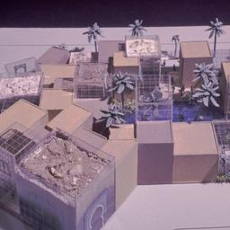Model, aerial view.