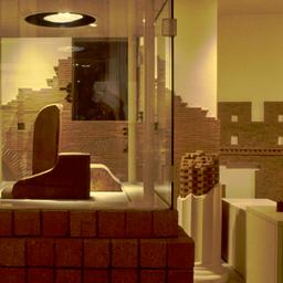 Interior view, showroom. De...