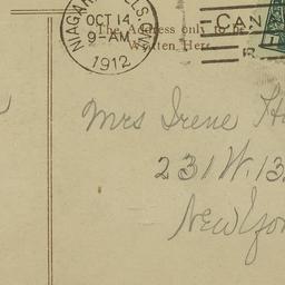 Harrison, Hubert H. to Mrs....
