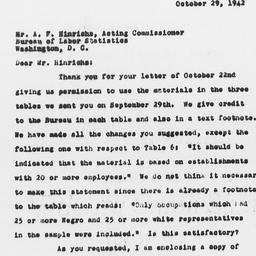 Letter from Florence Anders...