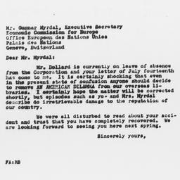 Letter from Florence Anders...