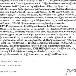 Announcements, 2005-05-03. ...