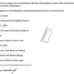 Correspondence, 2004-09-14....