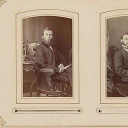 Two Images: Male Figures, P...