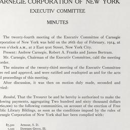 Executive Committee Meeting