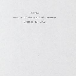 Meeting of the Board of Tru...