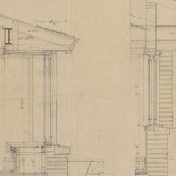 Interior elevation, wall se...