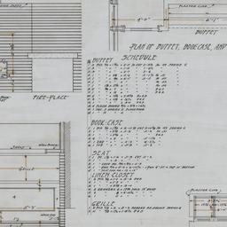 Millwork schedule