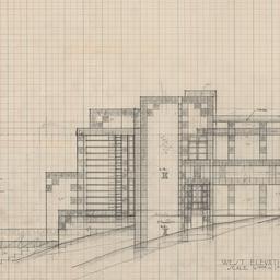 Working drawing #5: North, ...
