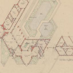 Grounds, first floor plan