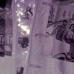Plastic vest with pictures,...
