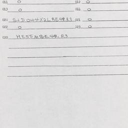 Western questionnaire, answ...