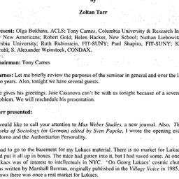 Minutes, 2001-11-08. Conten...
