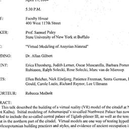 Minutes, 2004-04-19. The An...