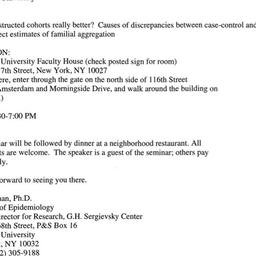Announcements, 2002-12-02. ...