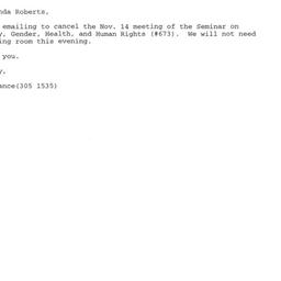 Correspondence, 2001-11-03....