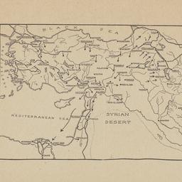 [Map of Armenian deportations]