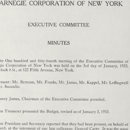 Executive Committee Meeting
