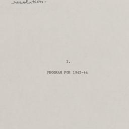 Board Meeting, 10/21/1943