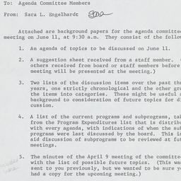 Agenda Committee
