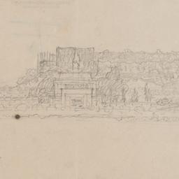 Front elevation concept sketch