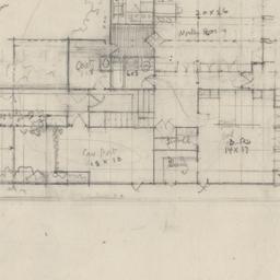 Suburban house: First floor...